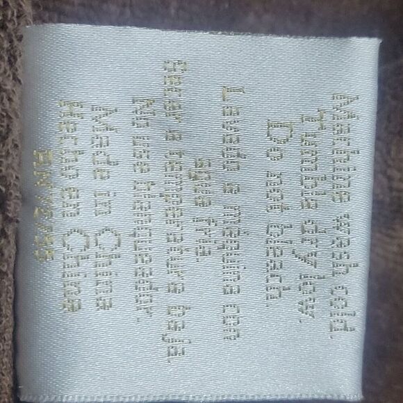 Kassafina Brown/Gold Embroidered Bath Towel - Picture 5 of 5